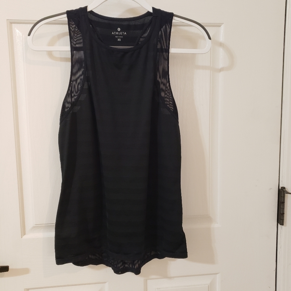 Athleta Women's Black Tank Top